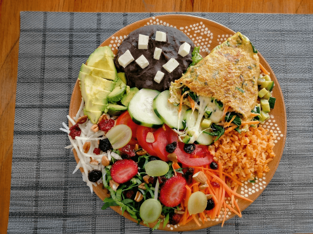 Omelet with Salad